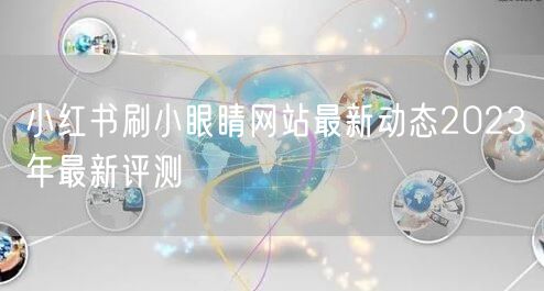 小红书刷小眼睛网站最新动态2023年最新评测
