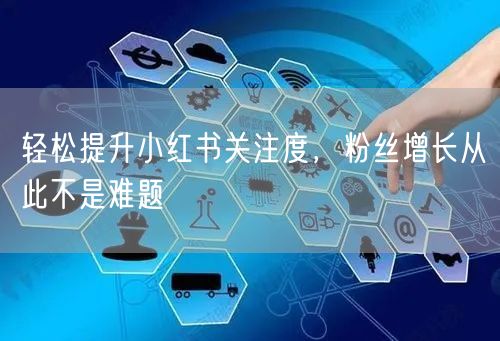 轻松提升小红书关注度,粉丝增长从此不是难题