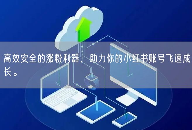 高效安全的涨粉利器,助力你的小红书账号飞速成长。